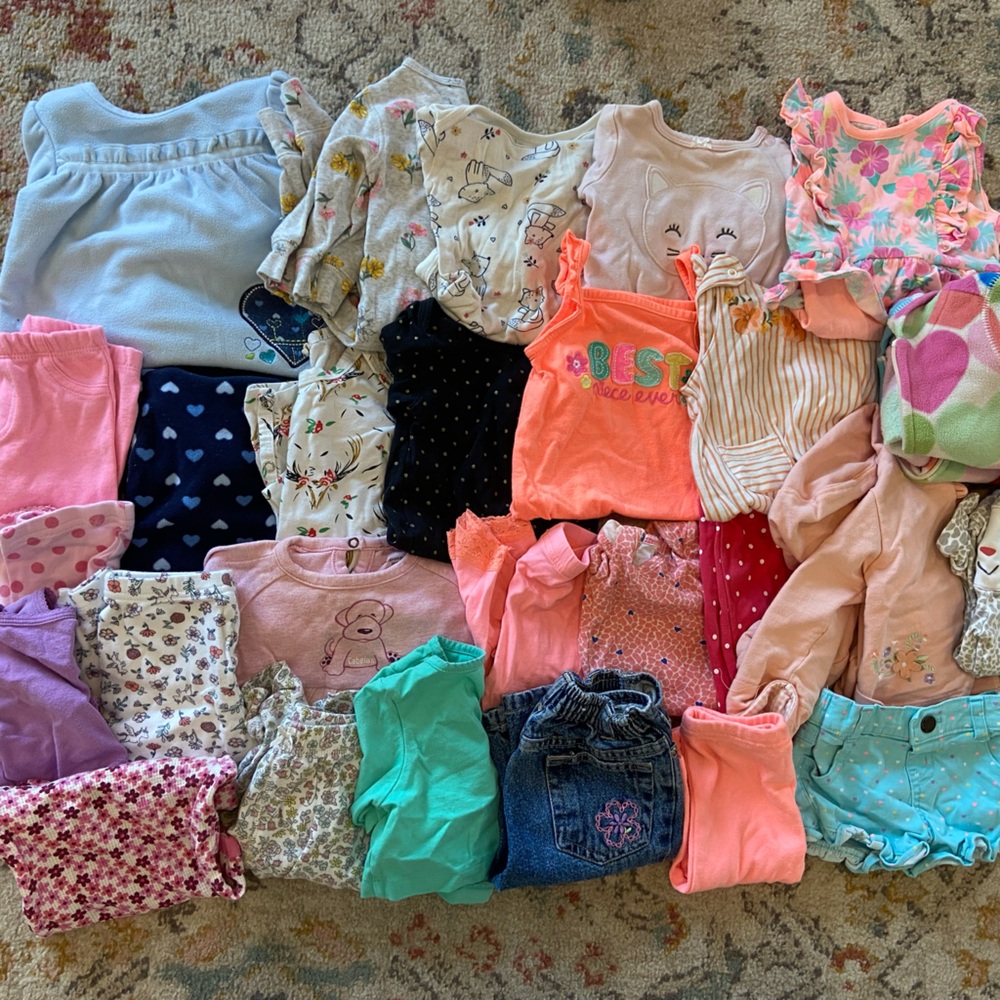 Baby Girl Clothing Lot